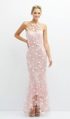 DESSY COLLECTION MAYA · STYLE 3137 · TRELLIS 3D SEQUIN EMBROIDERY